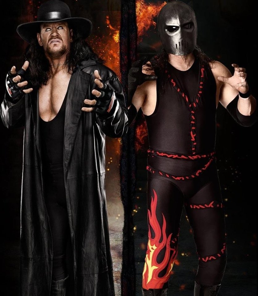Kane And Undertaker By Barrymk100