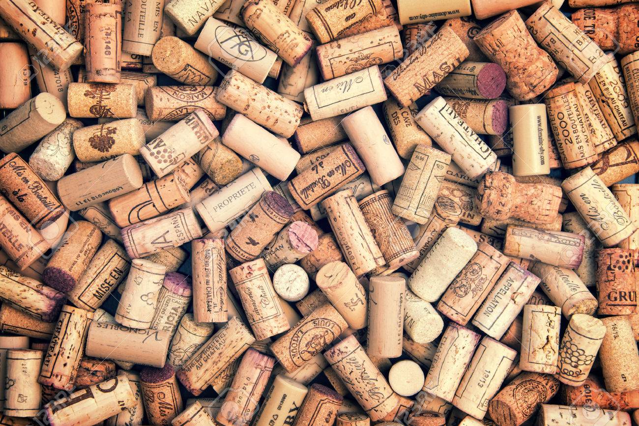 Wine Corks Background Stock Photo Picture And Royalty Image