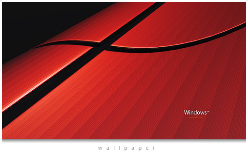 Windows Red Wallpaper
