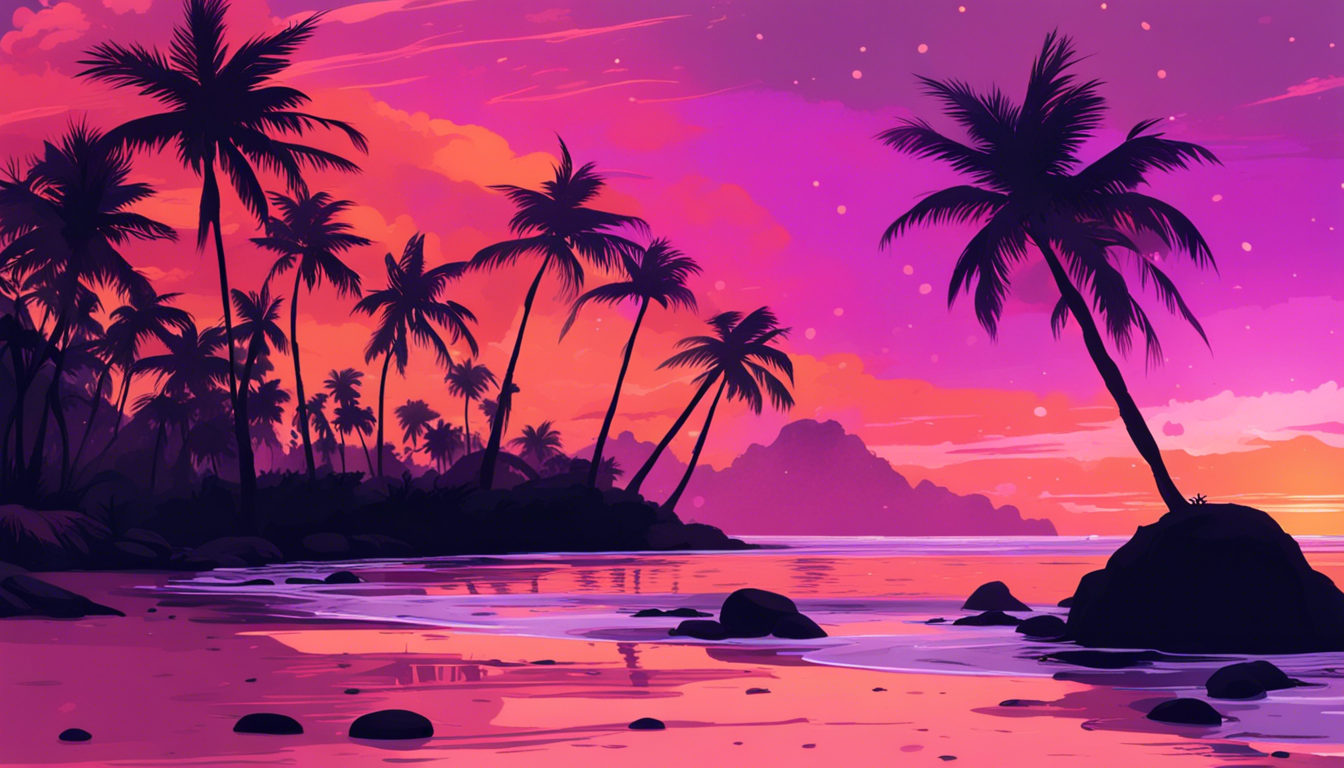 🔥 [60+] Tropical Beach Sunset Wallpapers 