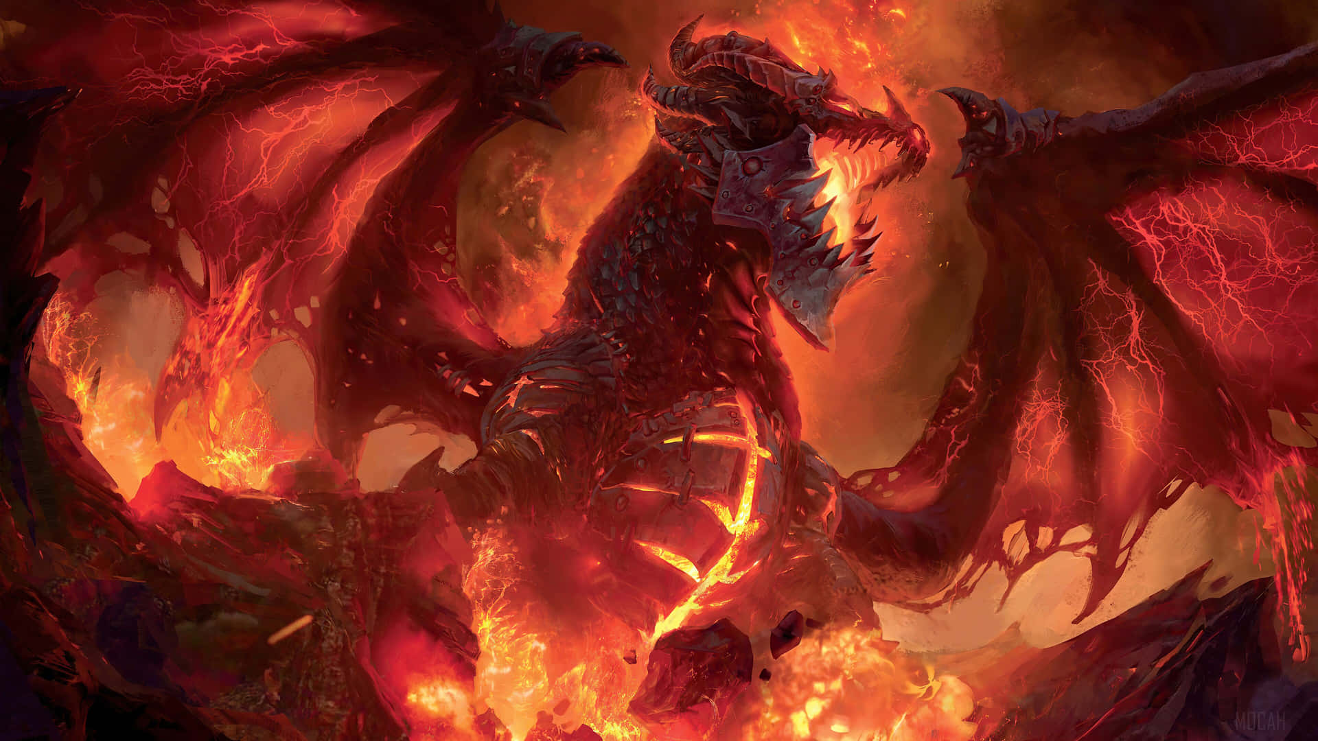 Epic Dragon 4k Wallpaper