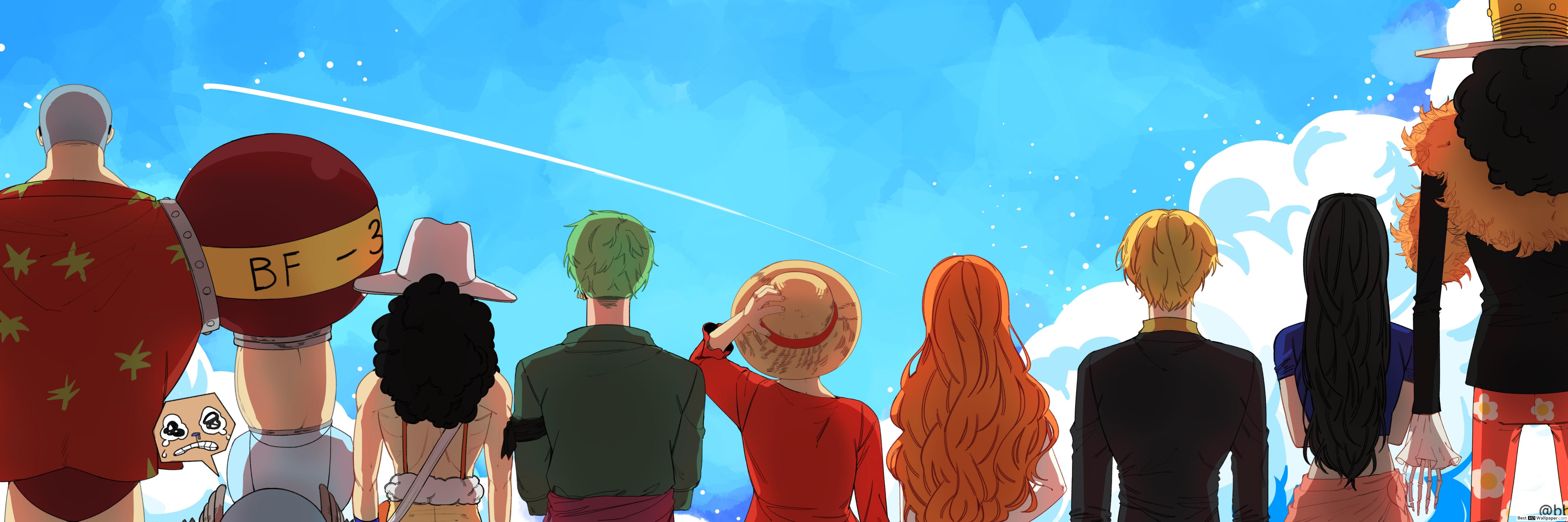 One Piece Mugiwara Crew HD Wallpaper