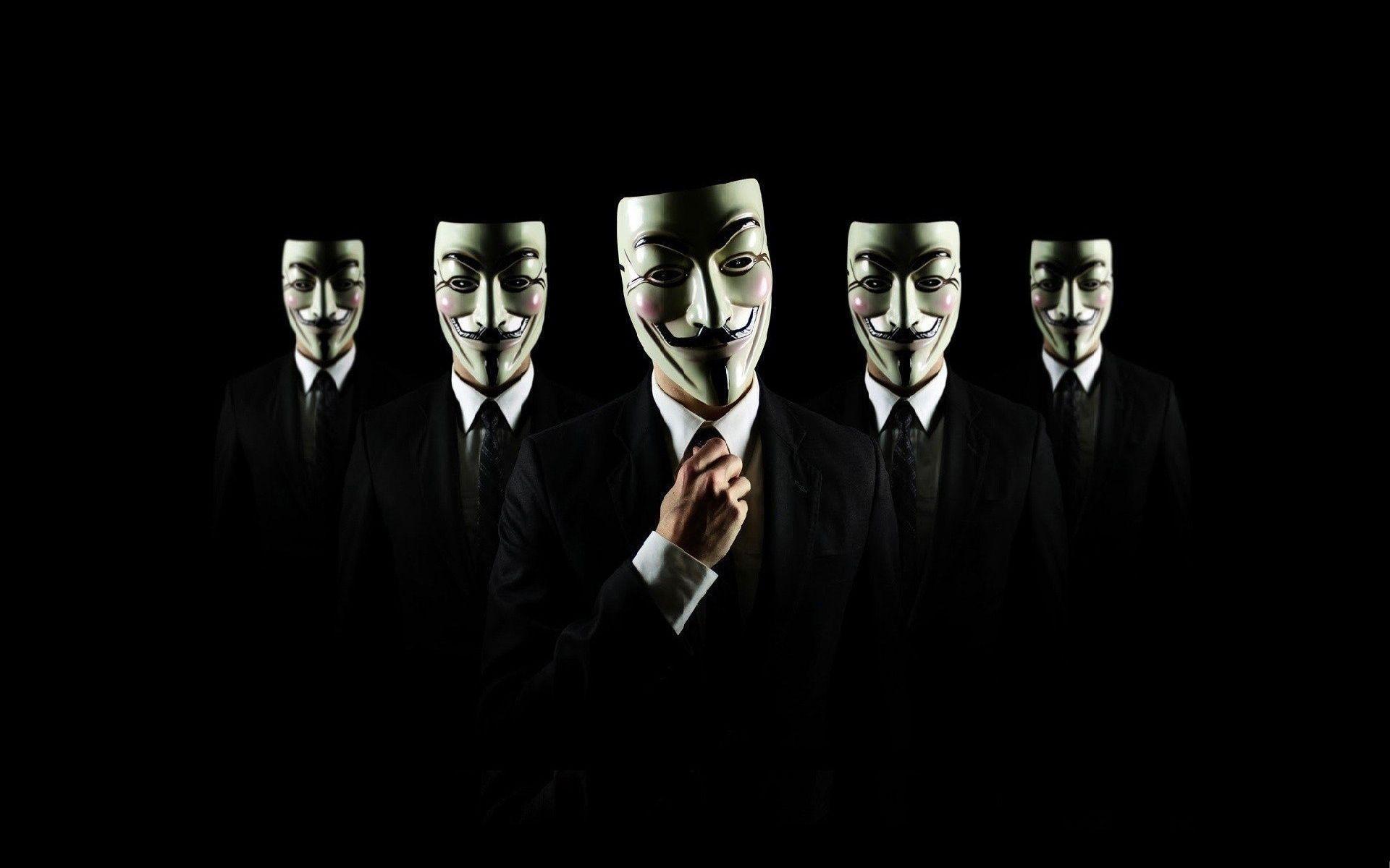 Anonymous Wallpaper Top Background