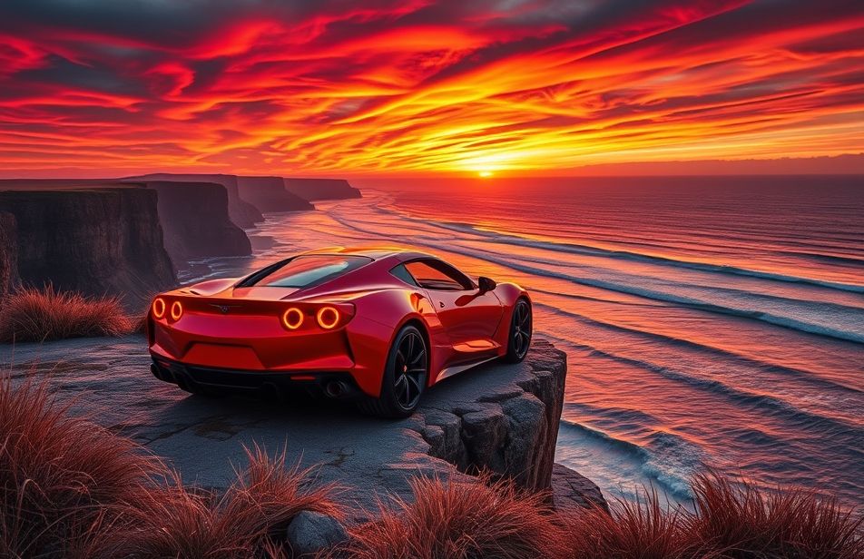 Exotic Car Background