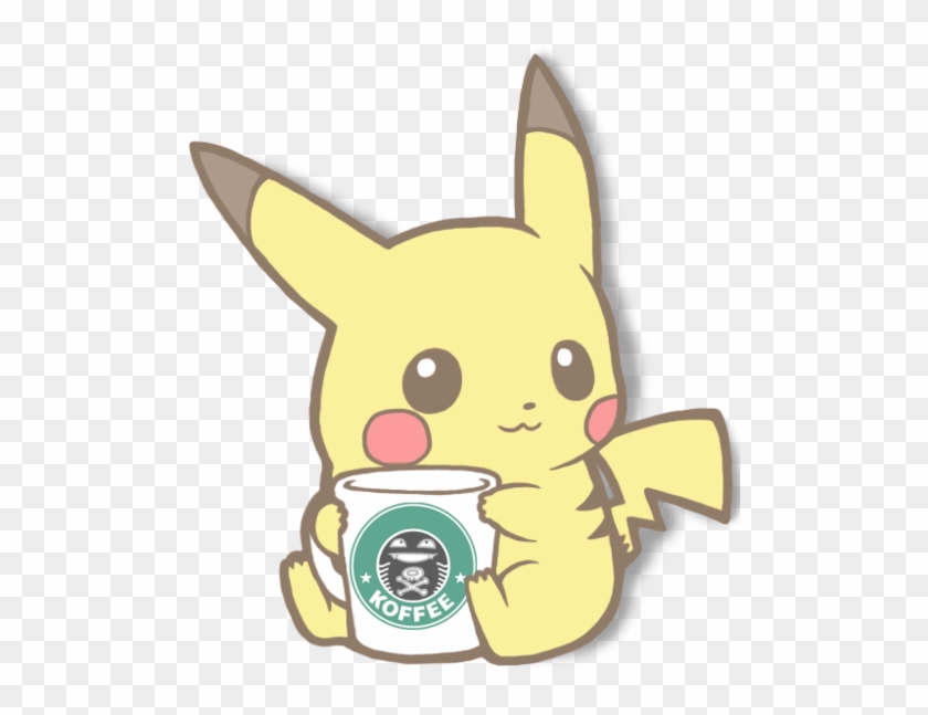 Cute Pikachu Starbucks Coffee Pokemon