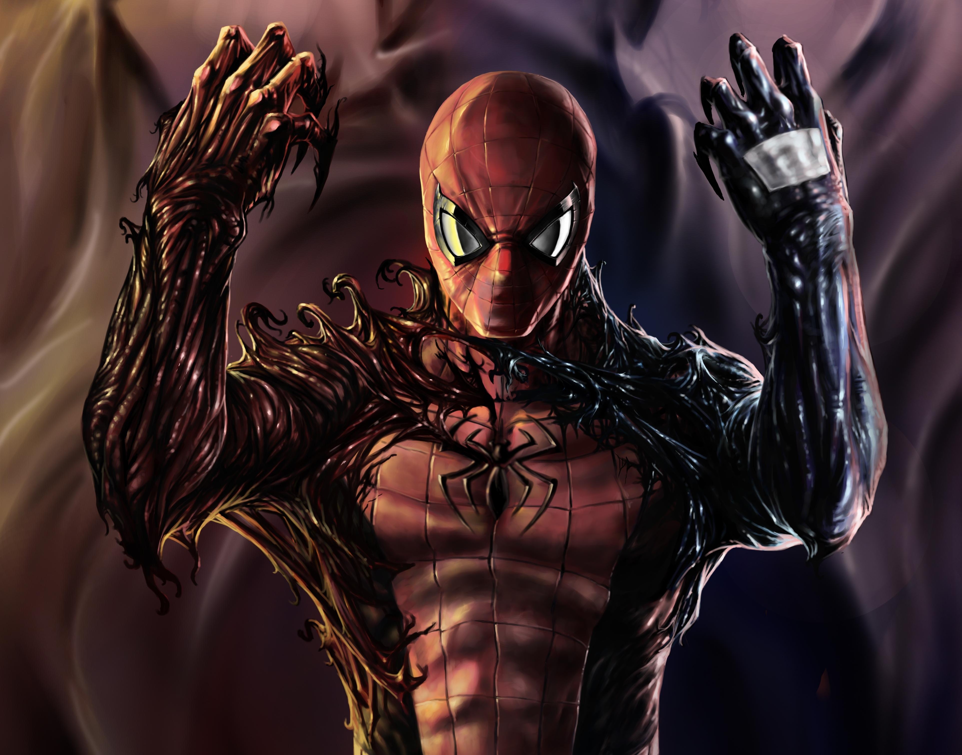 Wallpaper Spider Man Venom Carnage Symbiote