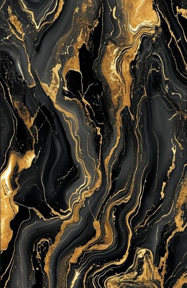 Black And Gold Marble Wallpaper