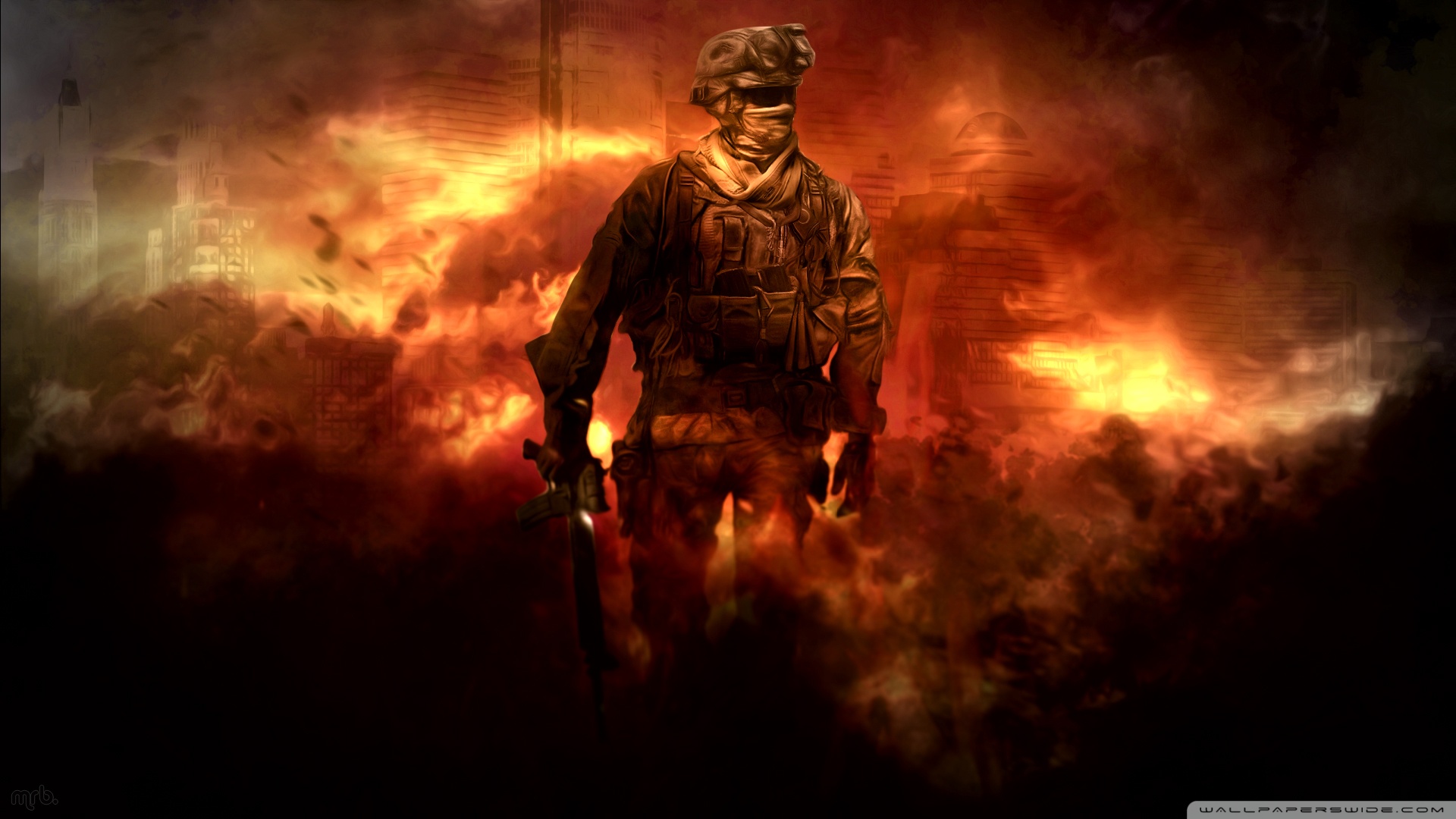 Of Duty Modern Warfare HD Wallpaper Call
