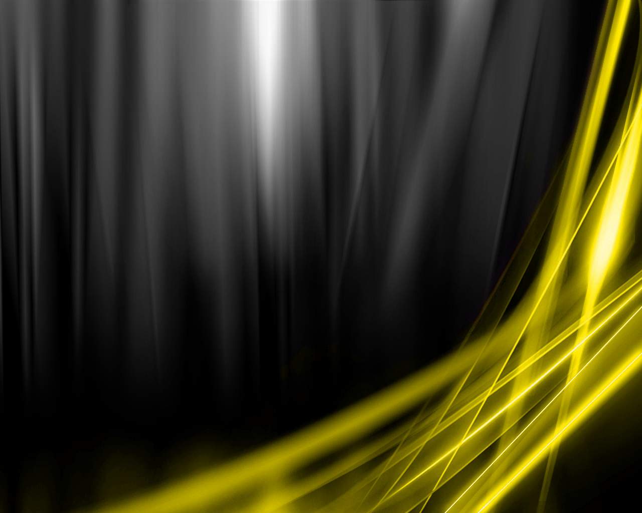 Black And Yellow HD Wallpaper