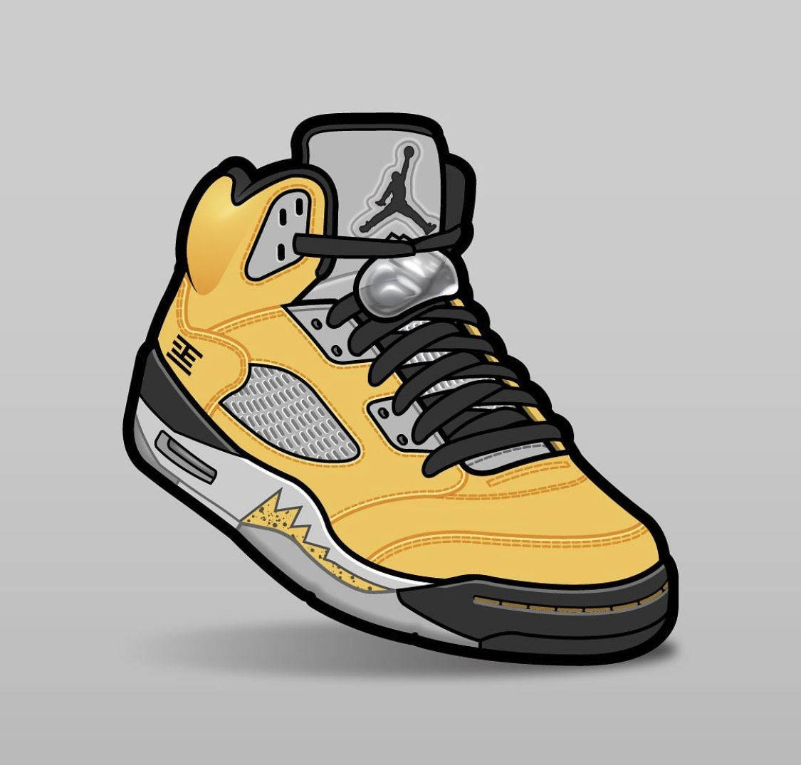 Cartoon Nike Shoes Wallpaper