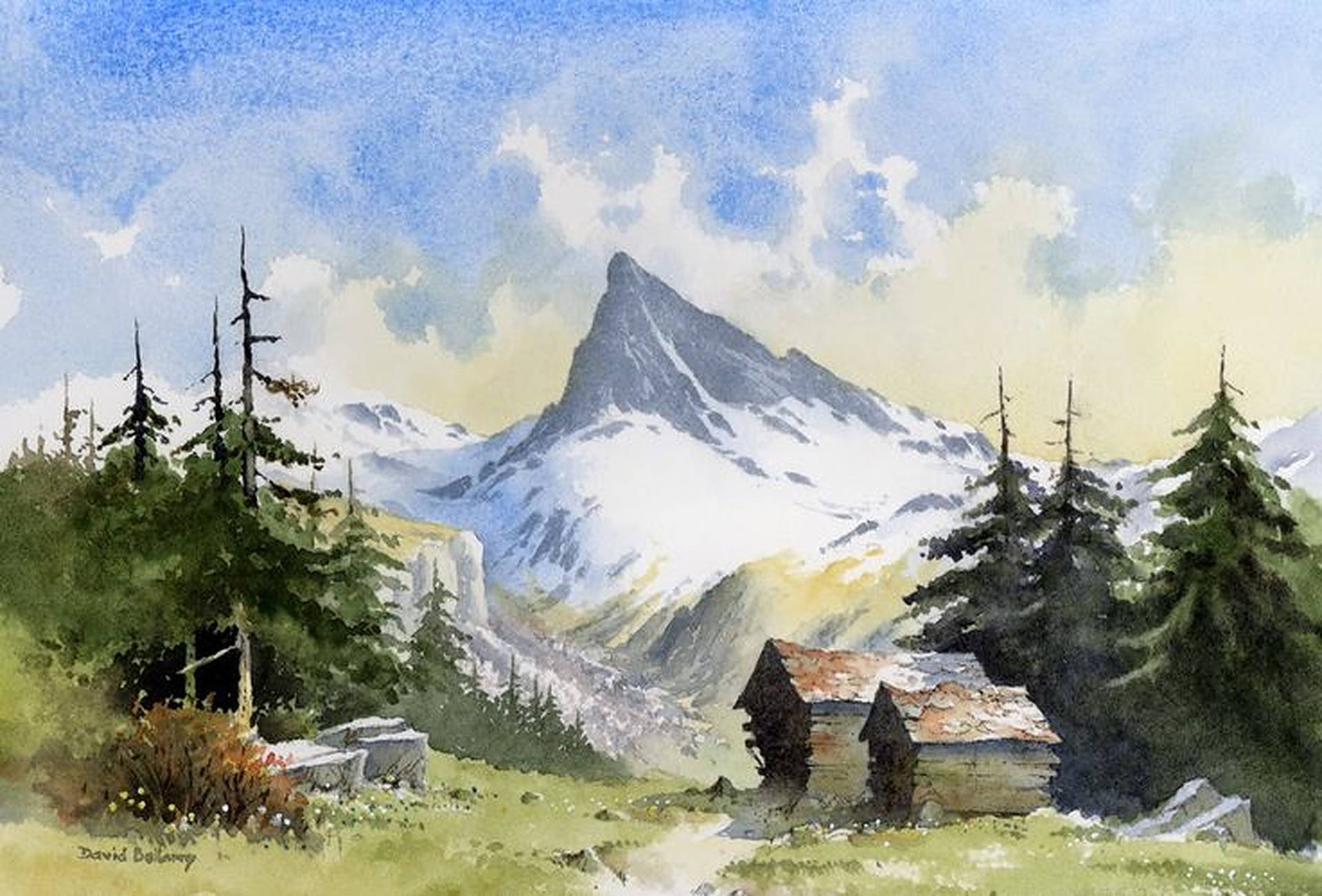 Swiss Alps Wallpaper