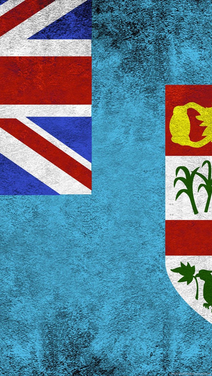 Fiji Flag Wallpaper Digital Art Desktop Background