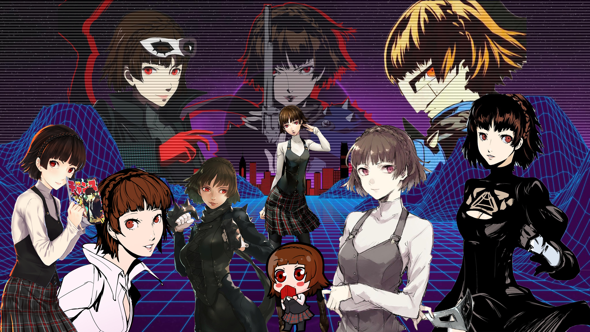 I Made A Makoto Background Persona5