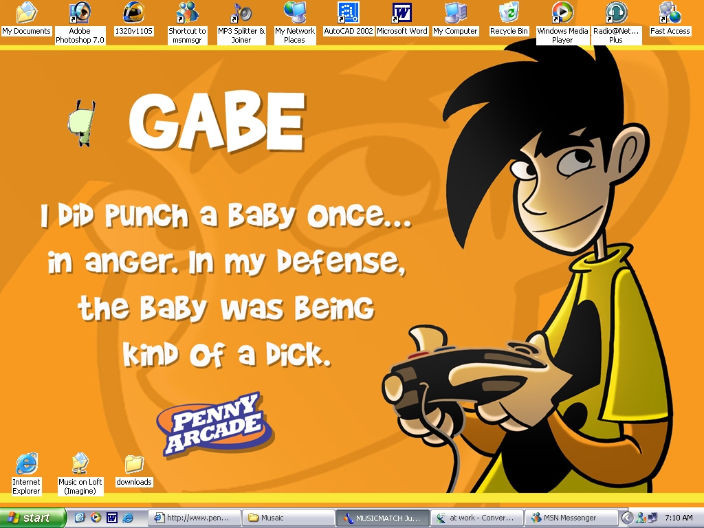 Penny Arcade Wallpaper By T L S