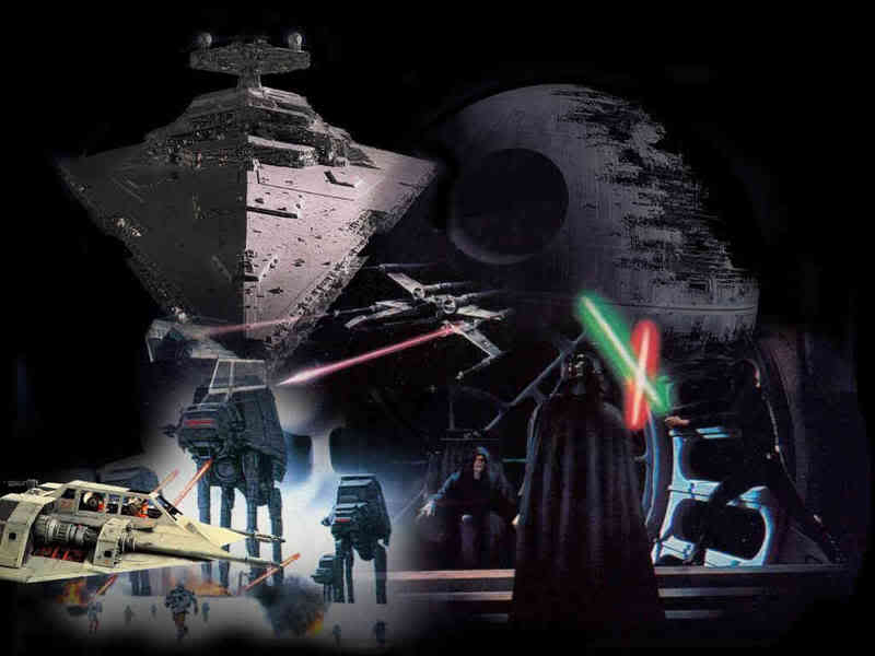 Star Wars Original Trilogy Collage Wallpaper