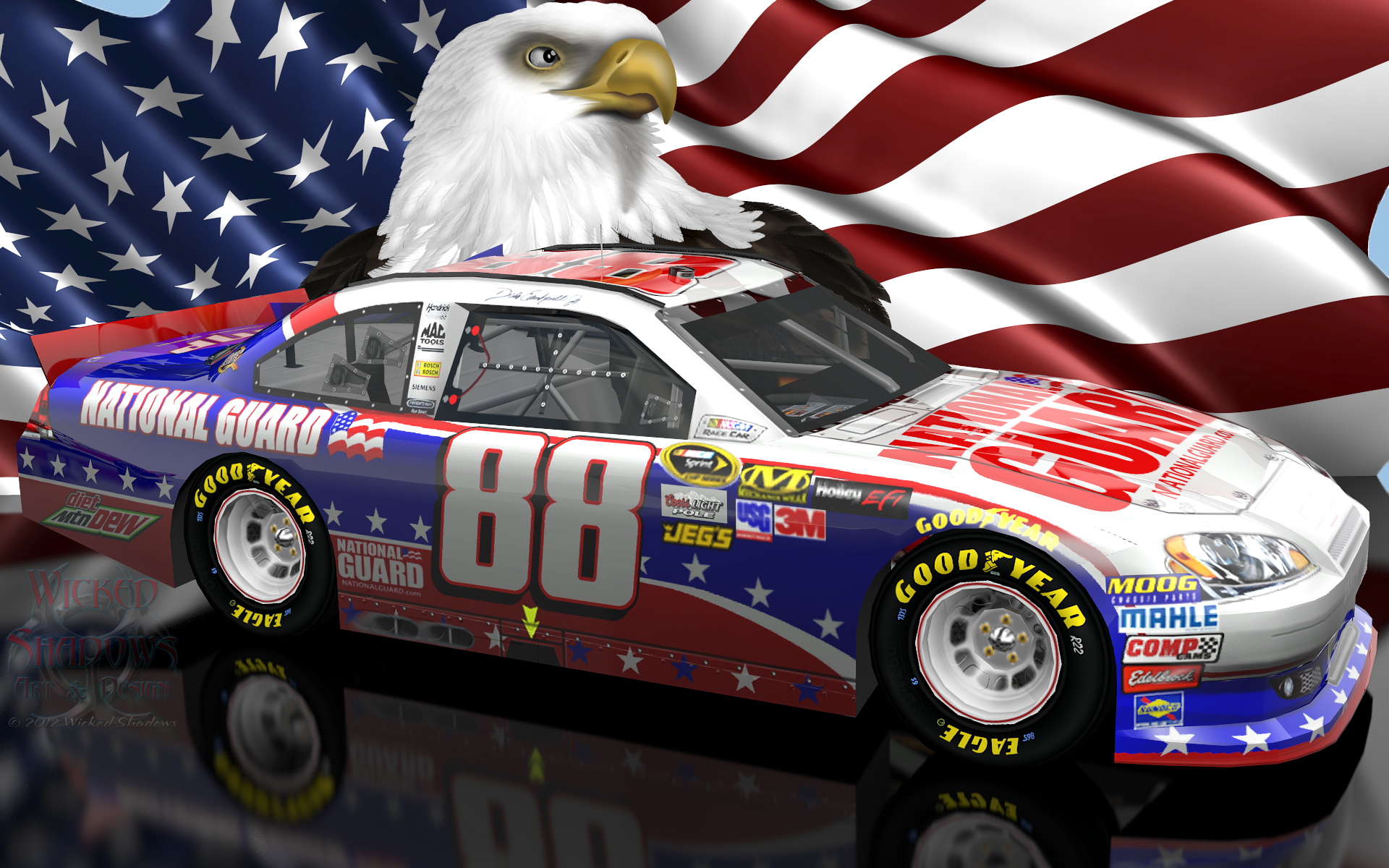 Jr Nascar Unites Patriotic Wallpaper Jpg Stock Car Racing Wiki