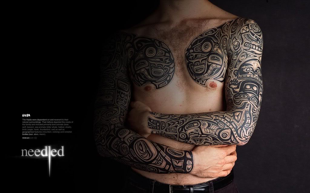Haida Tattoo Wallpaper Desktop Background