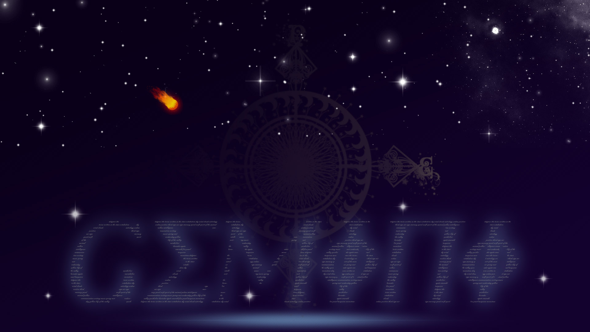 Popular Gemini Zodiac Astrology Symbolic Wallpaper In HD