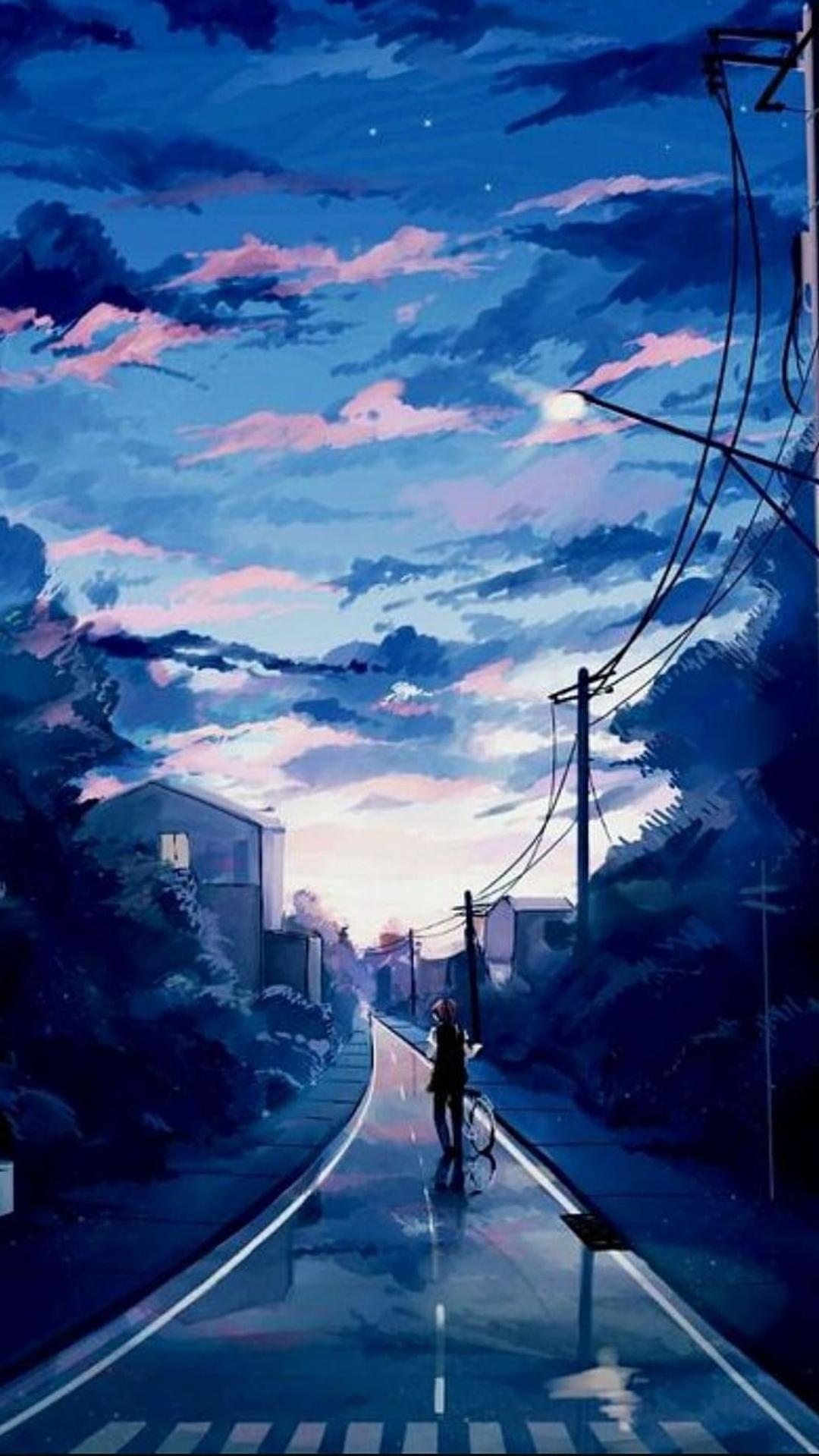 Anime Scenery Wallpaper Top Best Hq