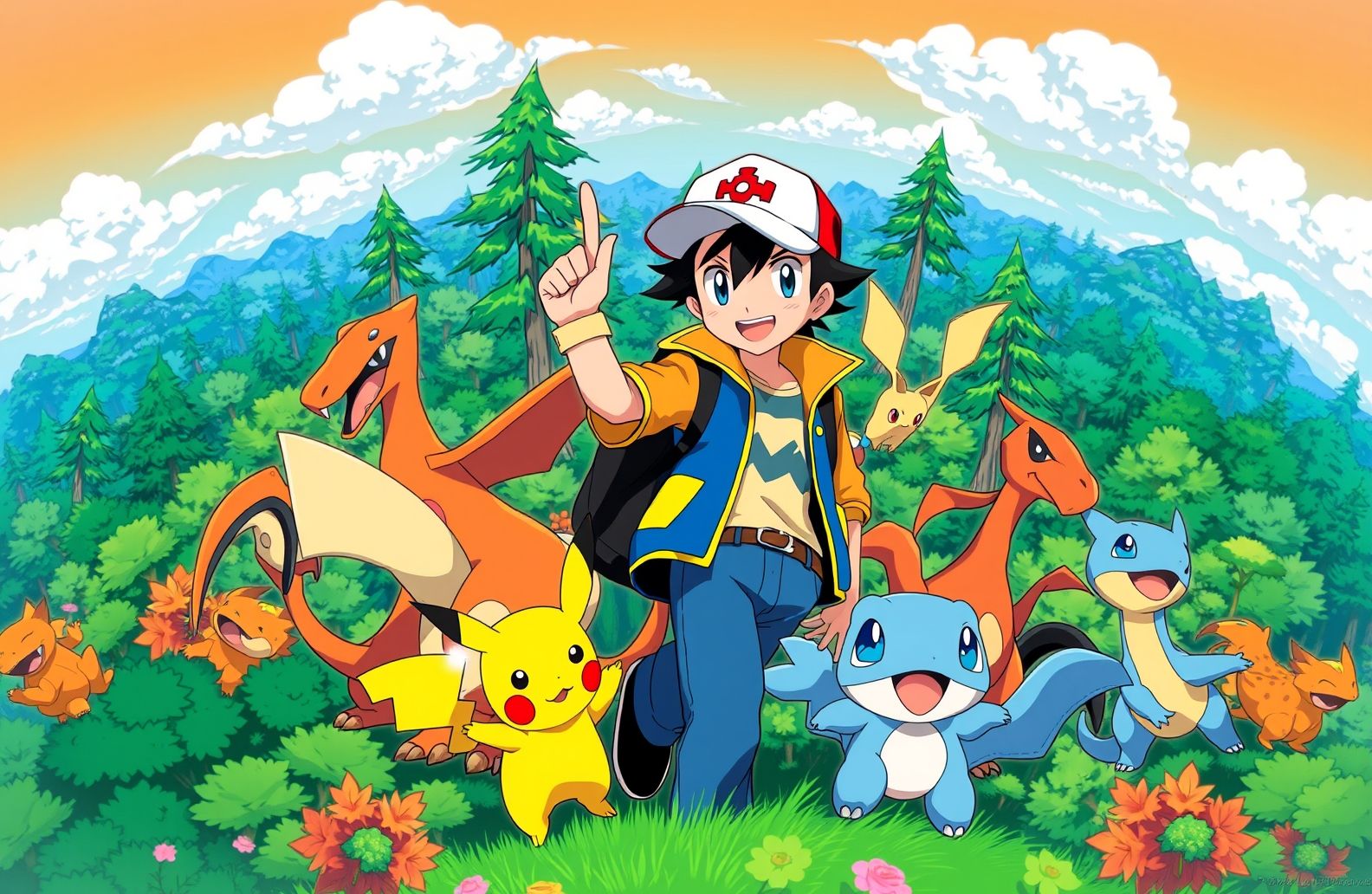 Pokemon Ash Wallpaper