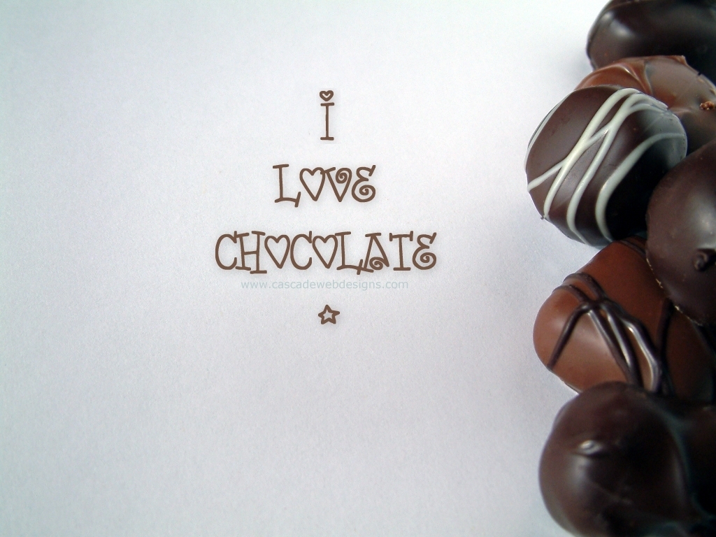 Image Gallery For I Love Chocolate Wallpaper