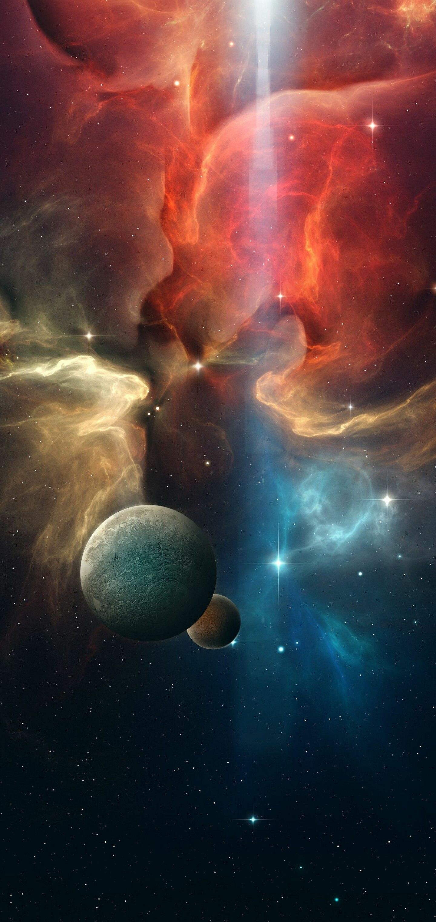 iPhone HD Planet Background Wallpaper