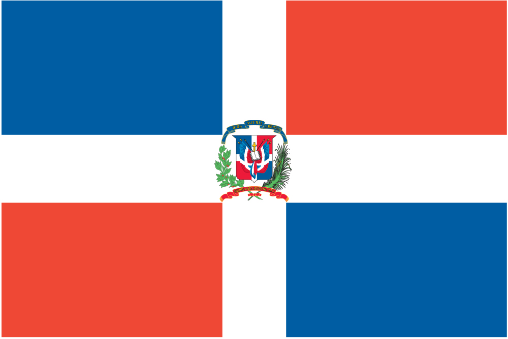 Dominican Republic Flag Of The
