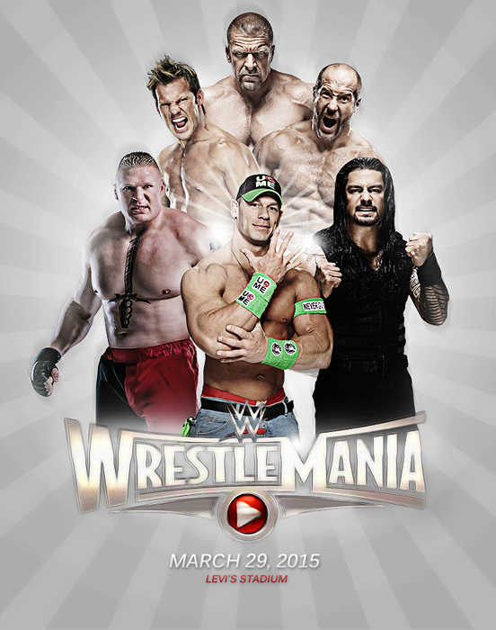 Wwe Wrestlemania Poster By Alitaker