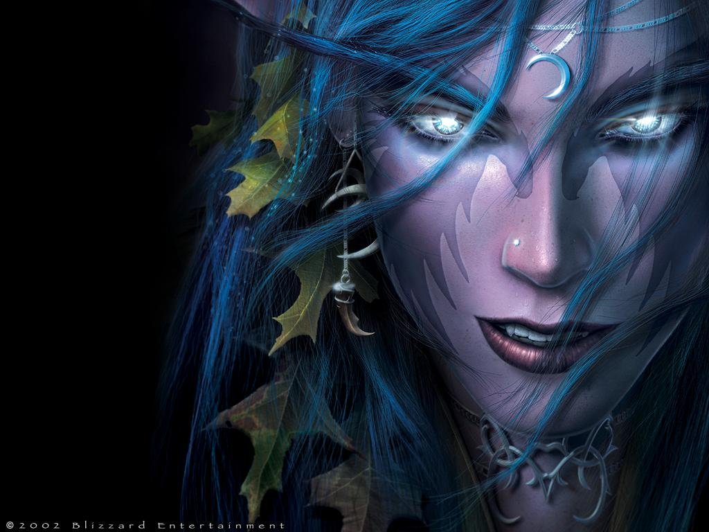 Warcraft Iii Night Elf Wallpaper Metal Games Heavy