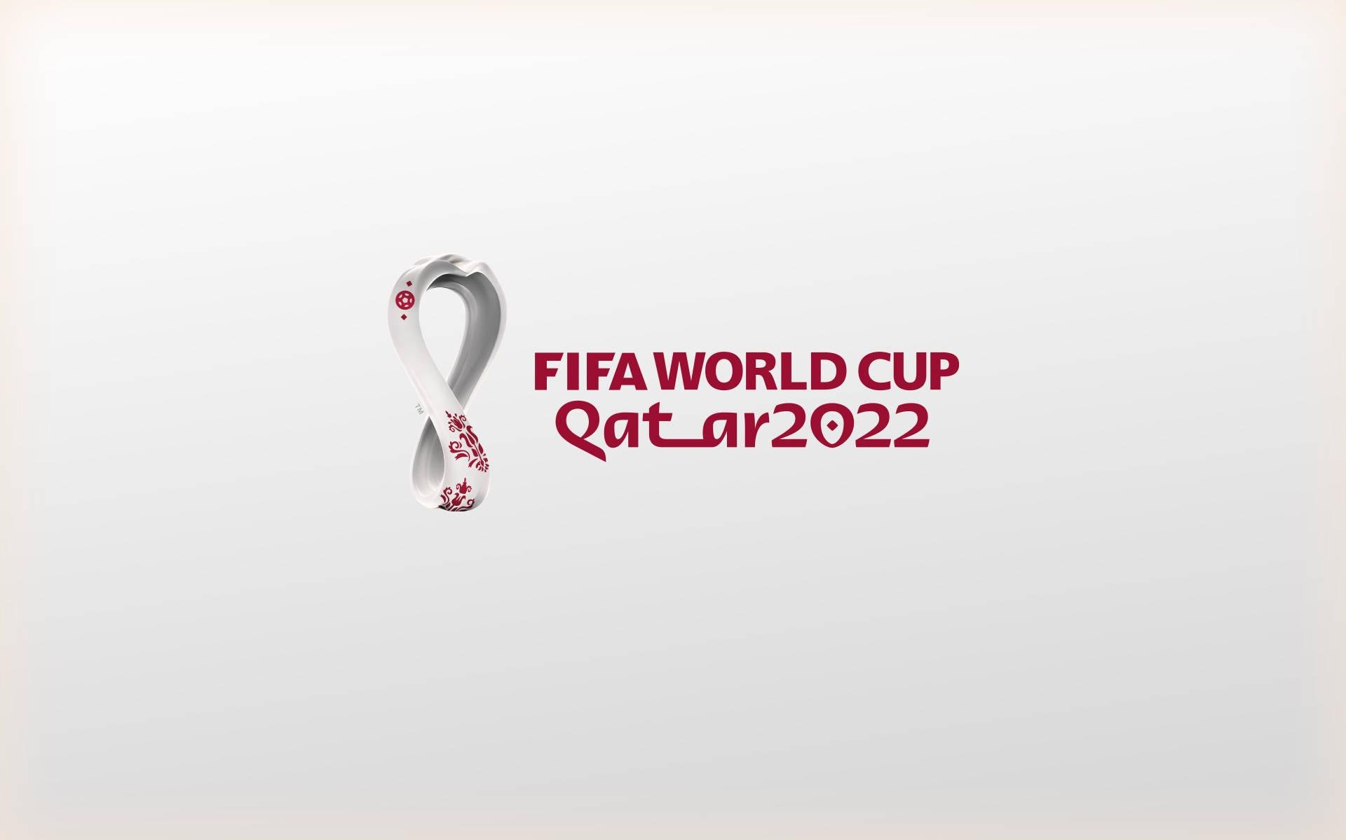 Download Simple White Fifa World Cup 2022 Wallpaper
