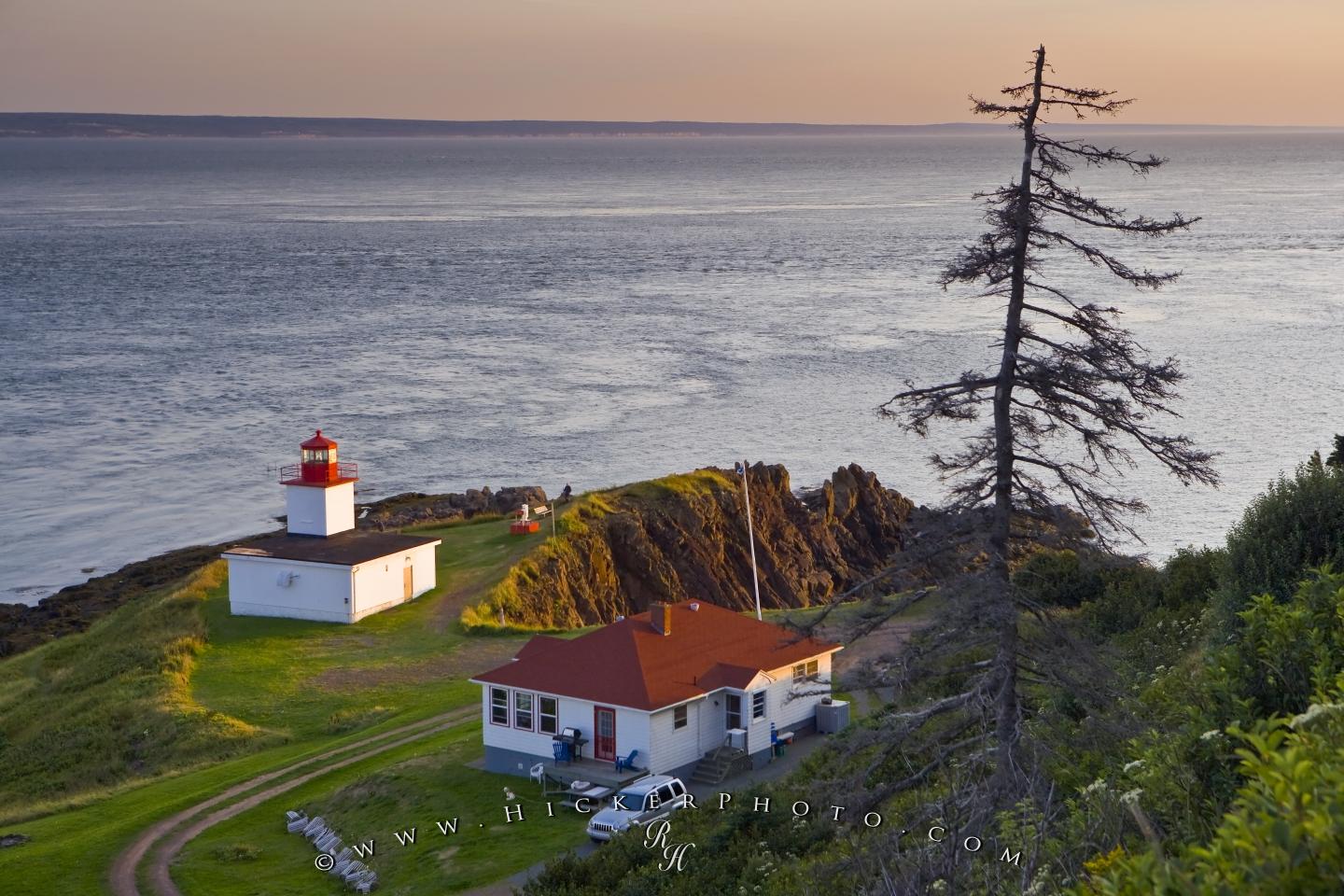 Wallpaper Background Cape D Or Lighthouse Nova Scotia
