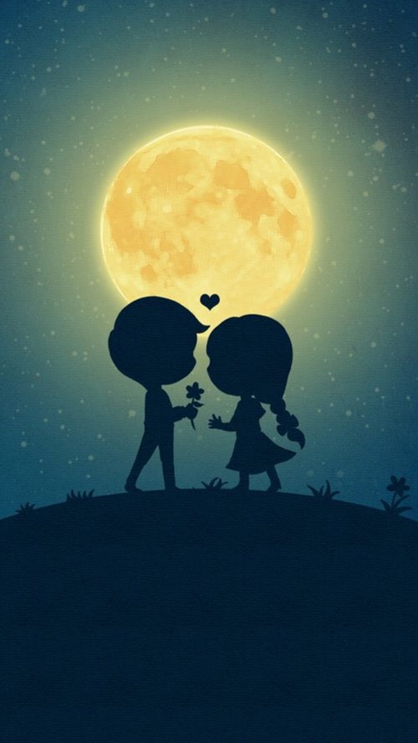 60 Cute Cartoon Couple Love Images HD