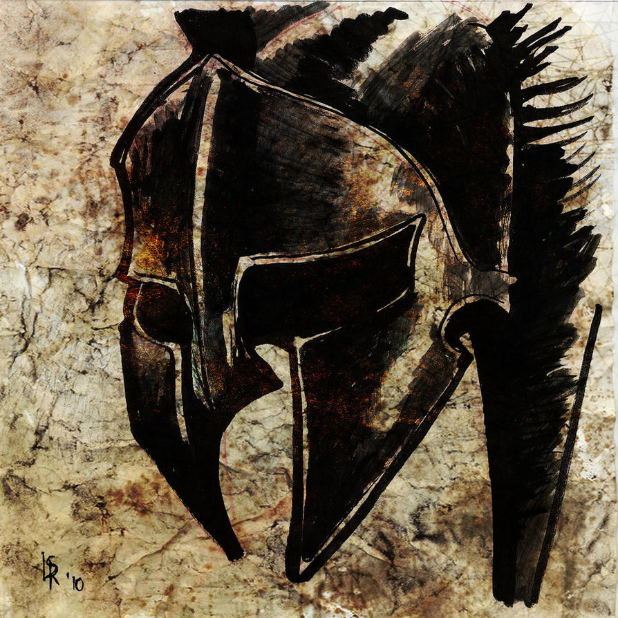 Spartan Helmet By Hibrys