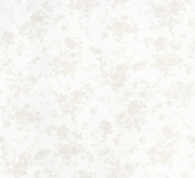   Subtly Floral Wallpaper White Grey   Transitional   Wallpaper