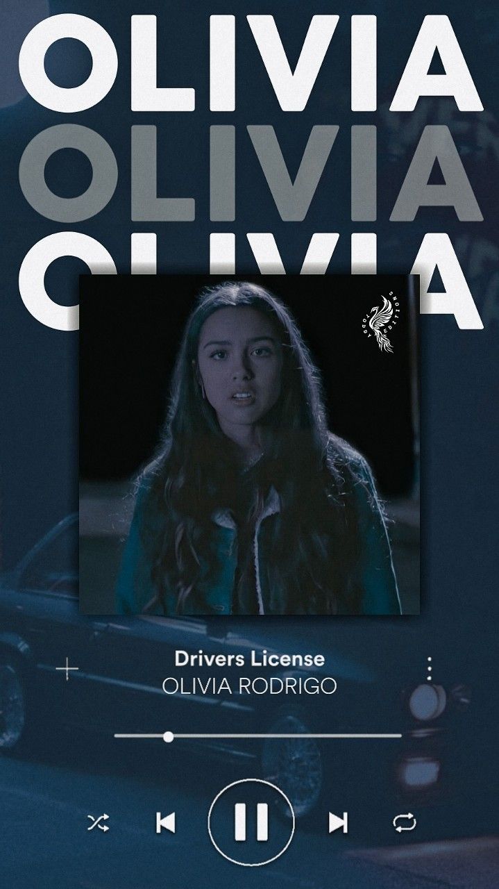 Lockscreen Wallpaper Olivia Rodrigo Drivers License Light Blue