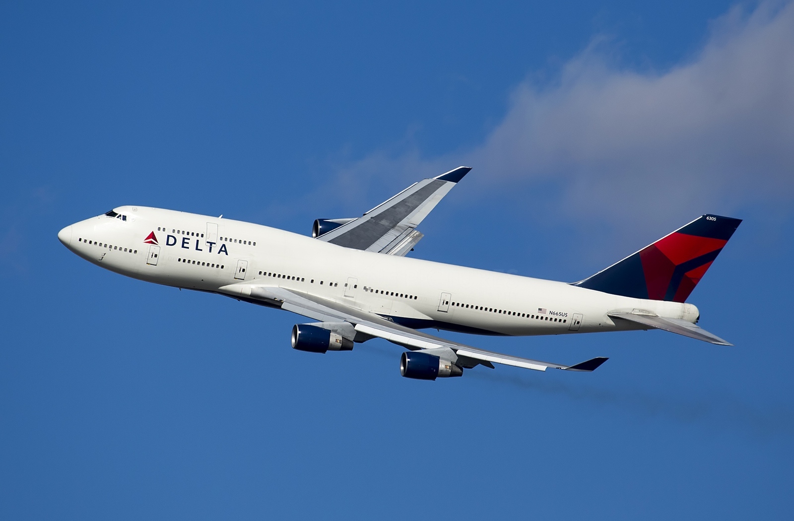 Boeing Delta Airlines B747