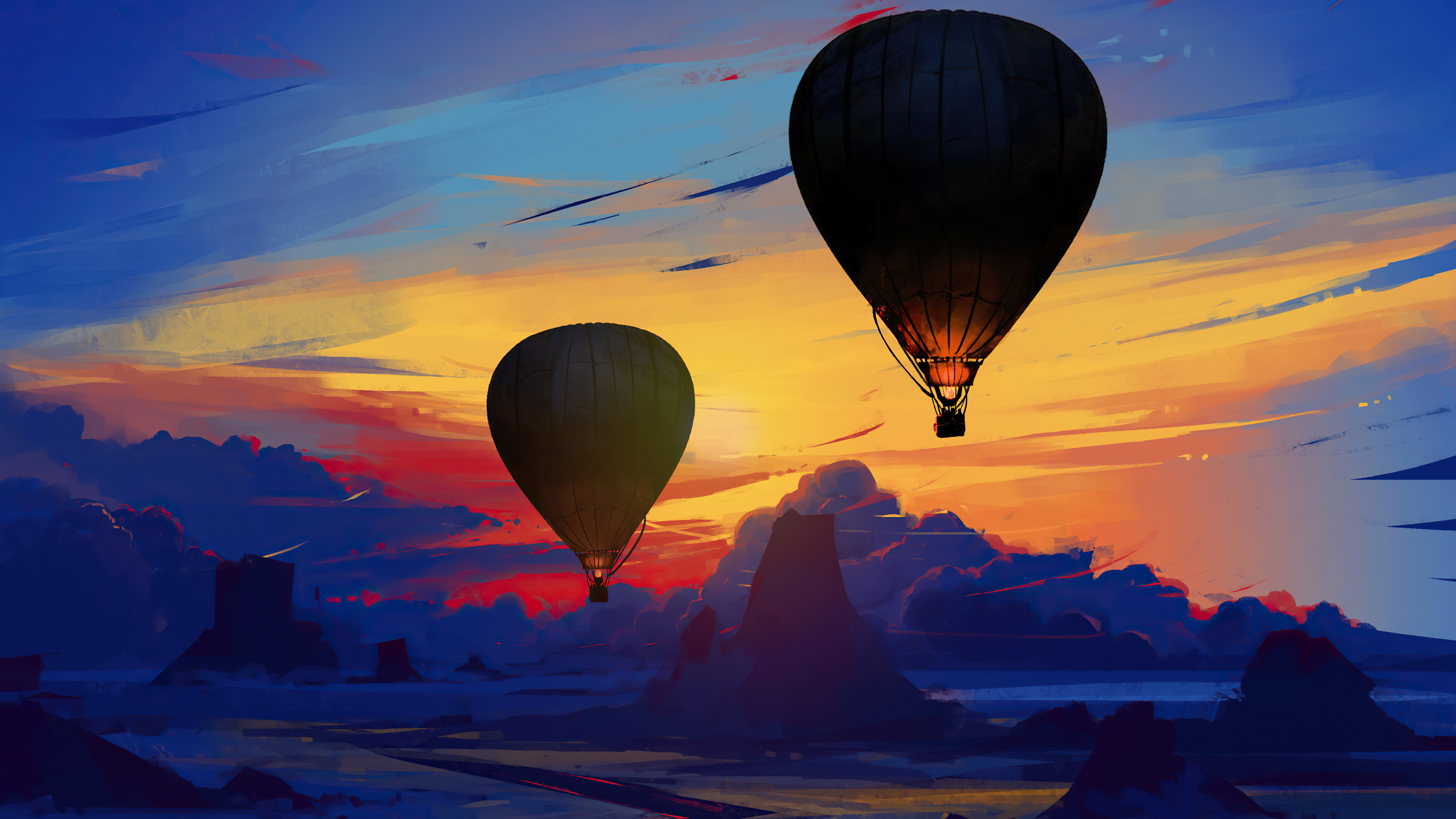Hot Air Balloon Wallpaper Desktop