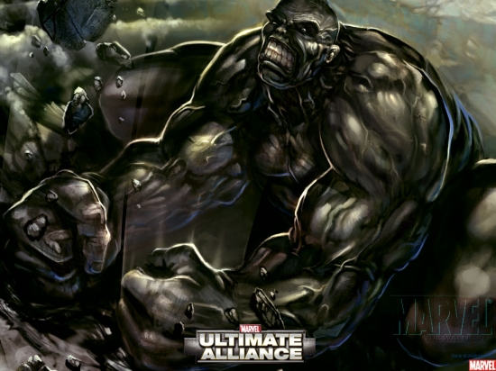 Ultimate Alliance Hulk Smash Again Marvel Heroes Games Wallpaper