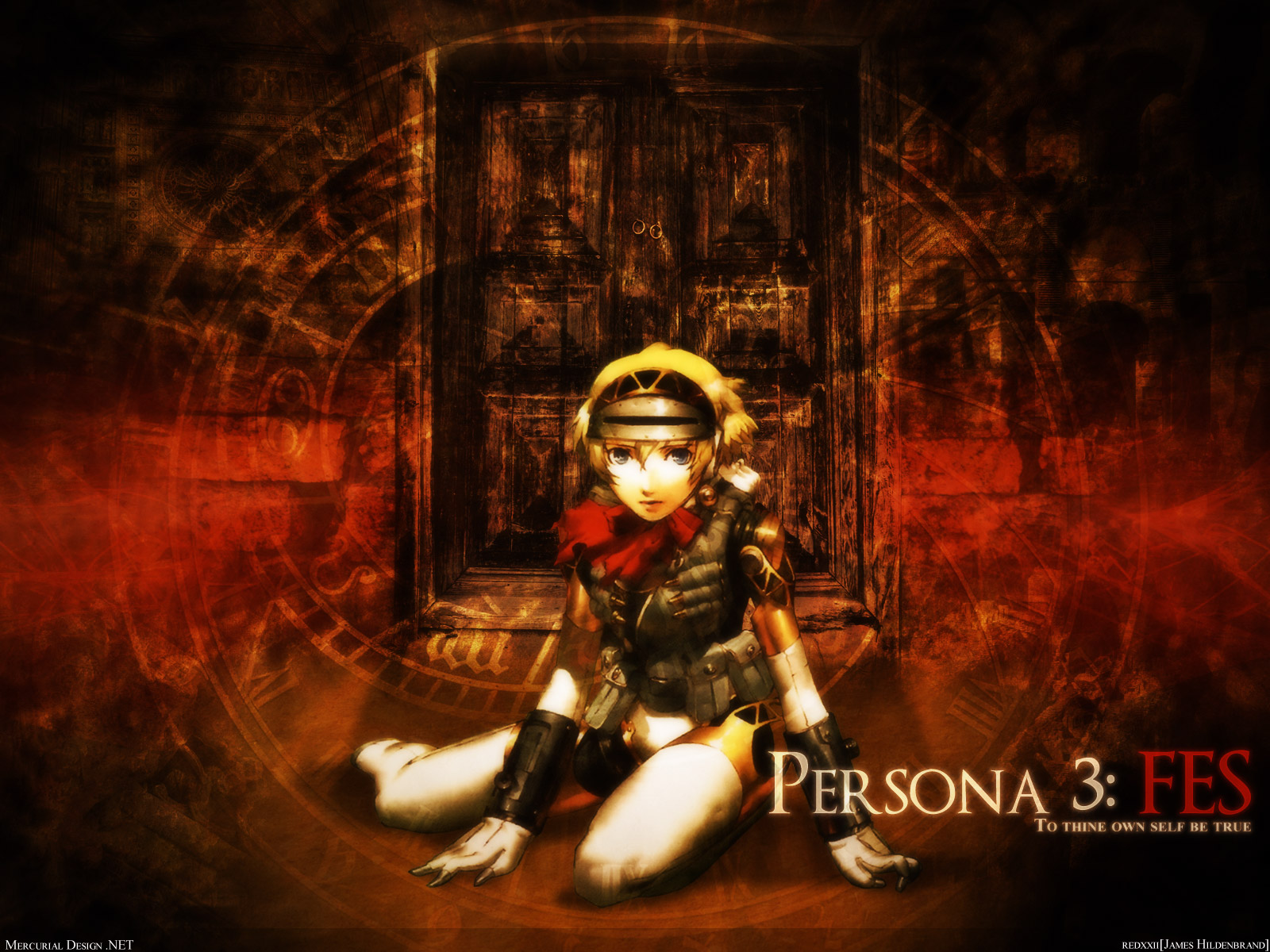 Persona Series Aigis Wallpaper Background