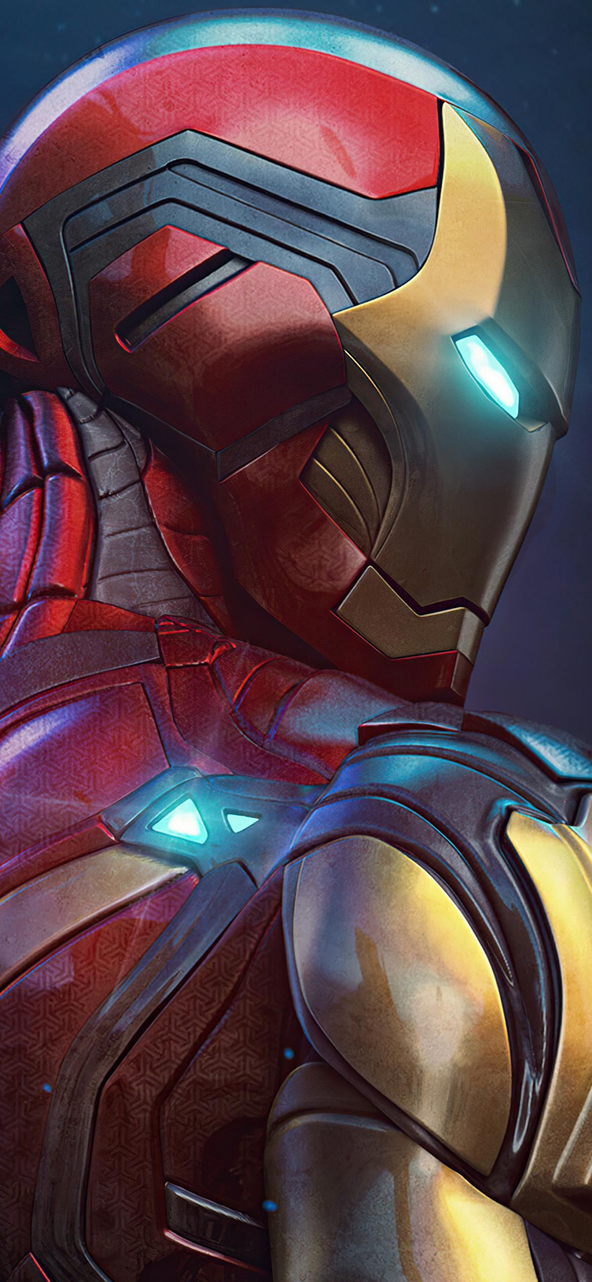 Iron Man Phone Wallpaper by Mar Valls   Mobile Abyss