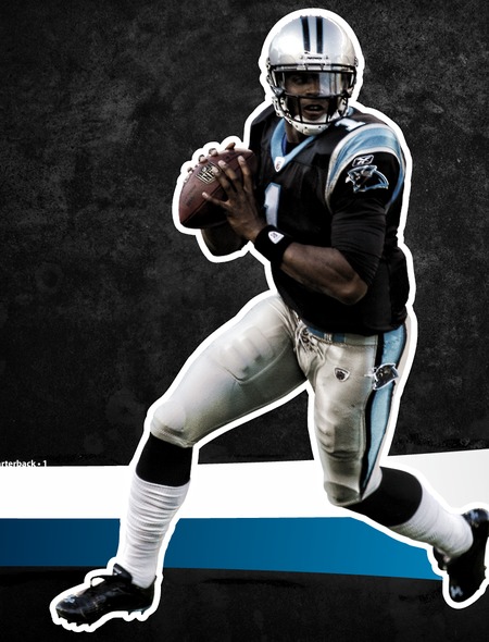 Carolina Panthers Quarterback Cam Newton Wallpaper for Samsung Galaxy