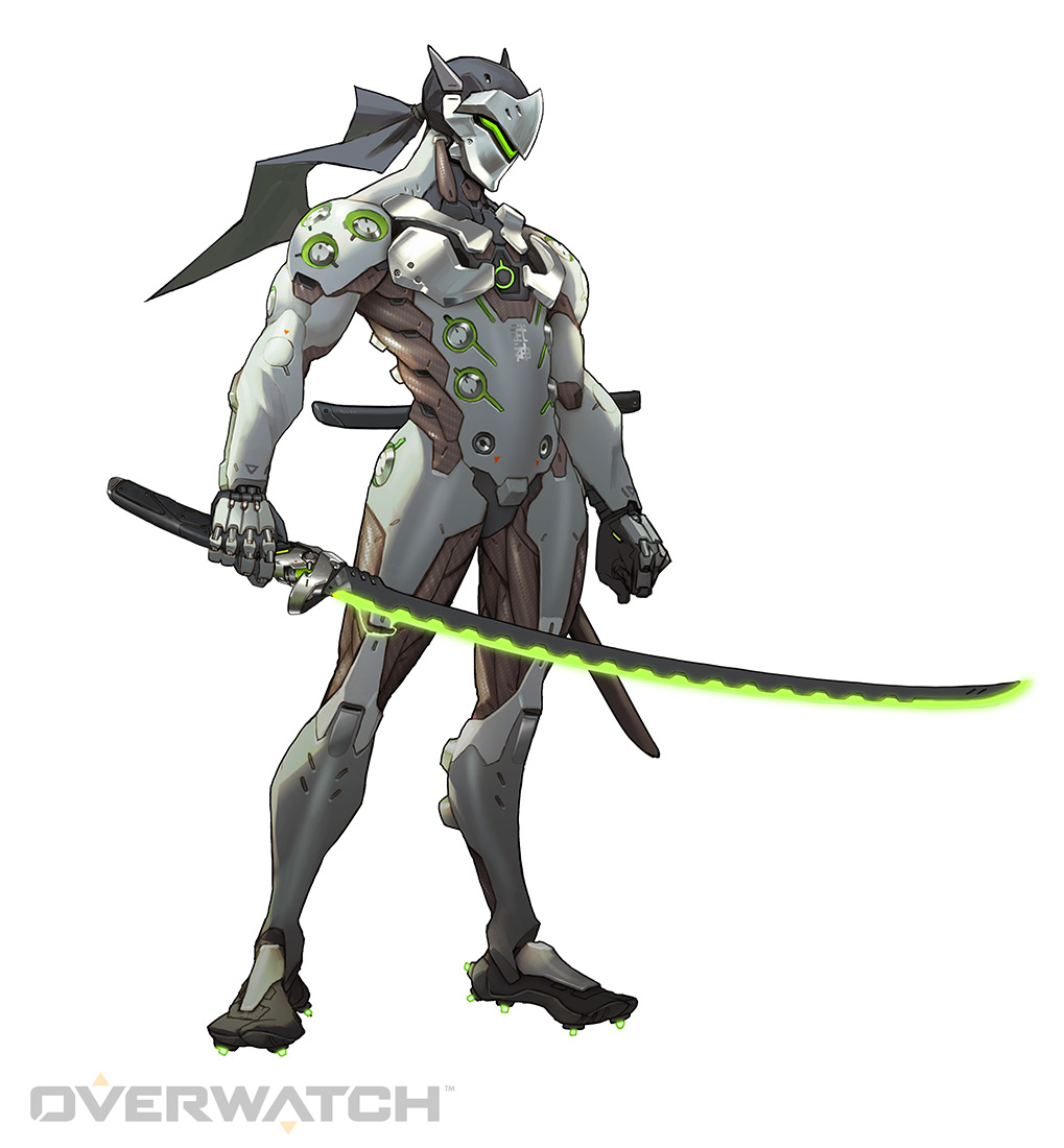 Genji Original Green   Overwatch by PlanK 69