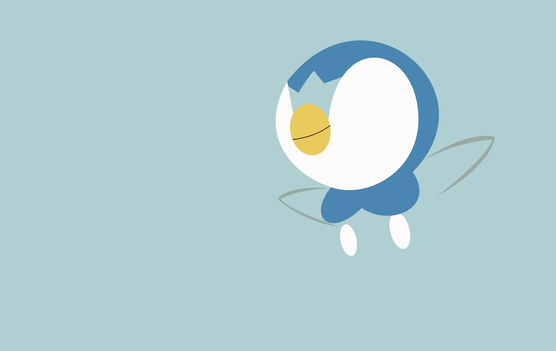 Piplup By Poketrainermanro Customization Wallpaper Minimalistic Other