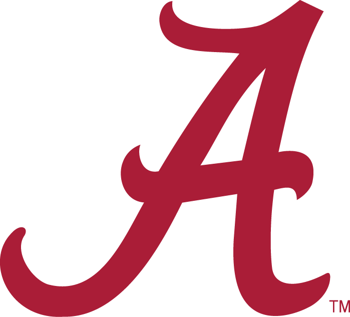 University of Alabama Logo Stencil