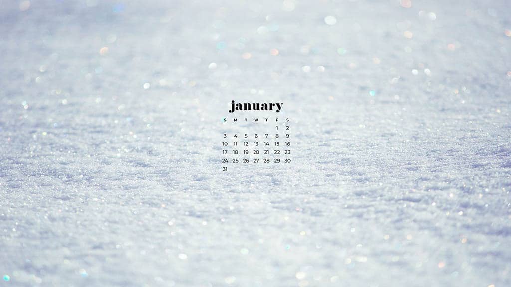 January Calendar Wallpaper Designs To Choose From