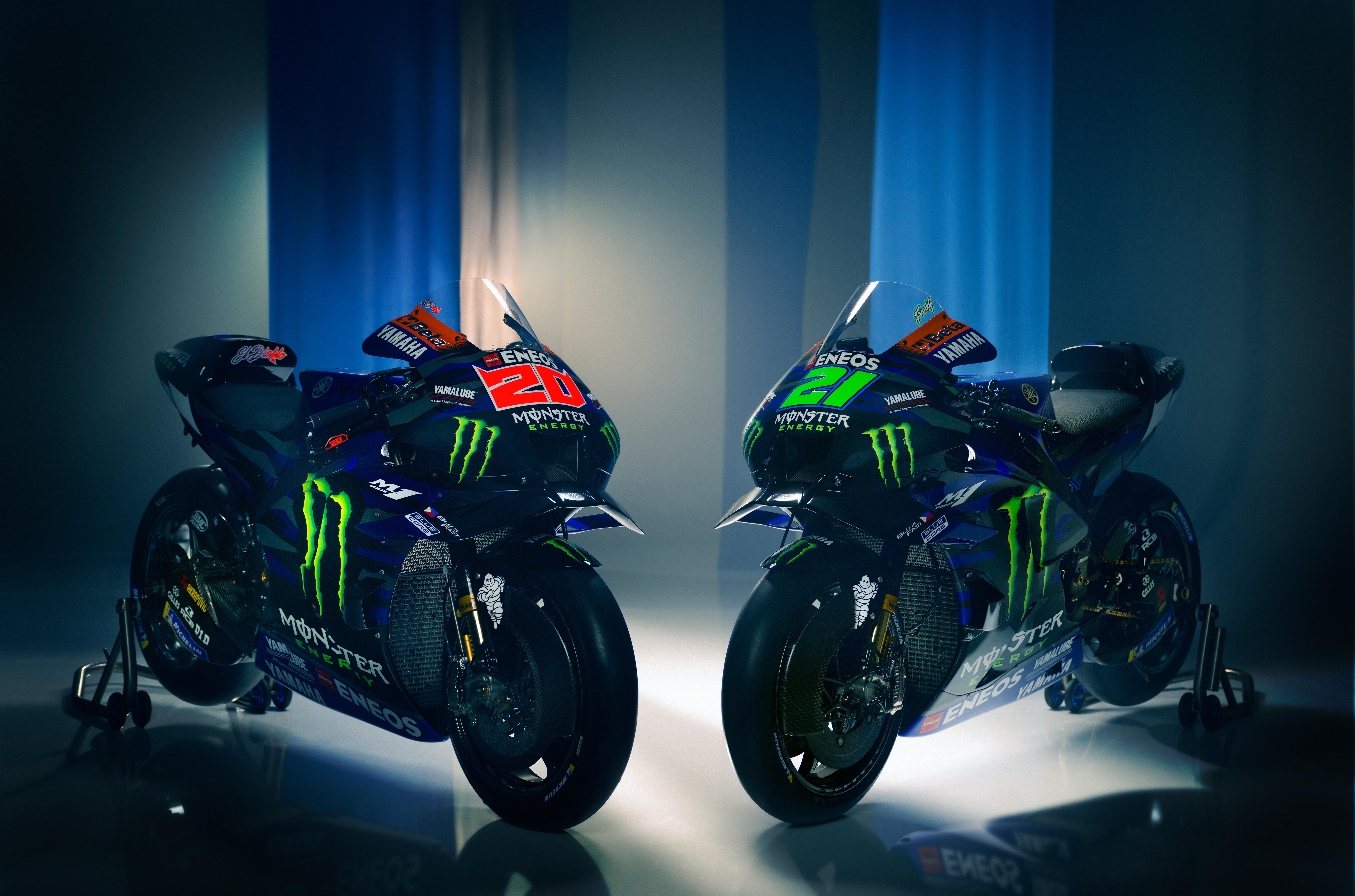 Monster Energy Yamaha MotoGP Unveil New 2023 Yamaha YZR M1 Livery