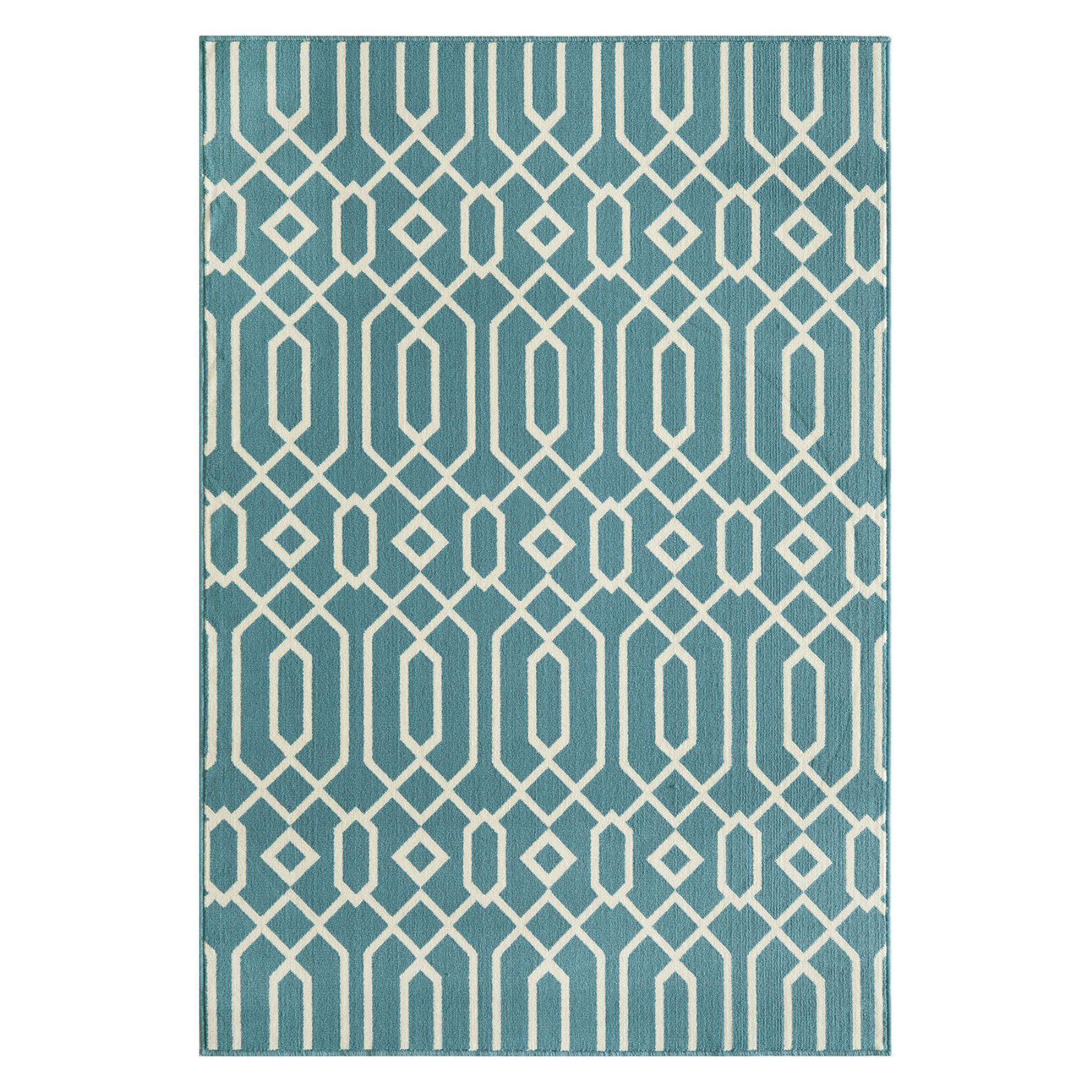 Momeni Baja Collection Indoor Outdoor Baj Rug Yellow In