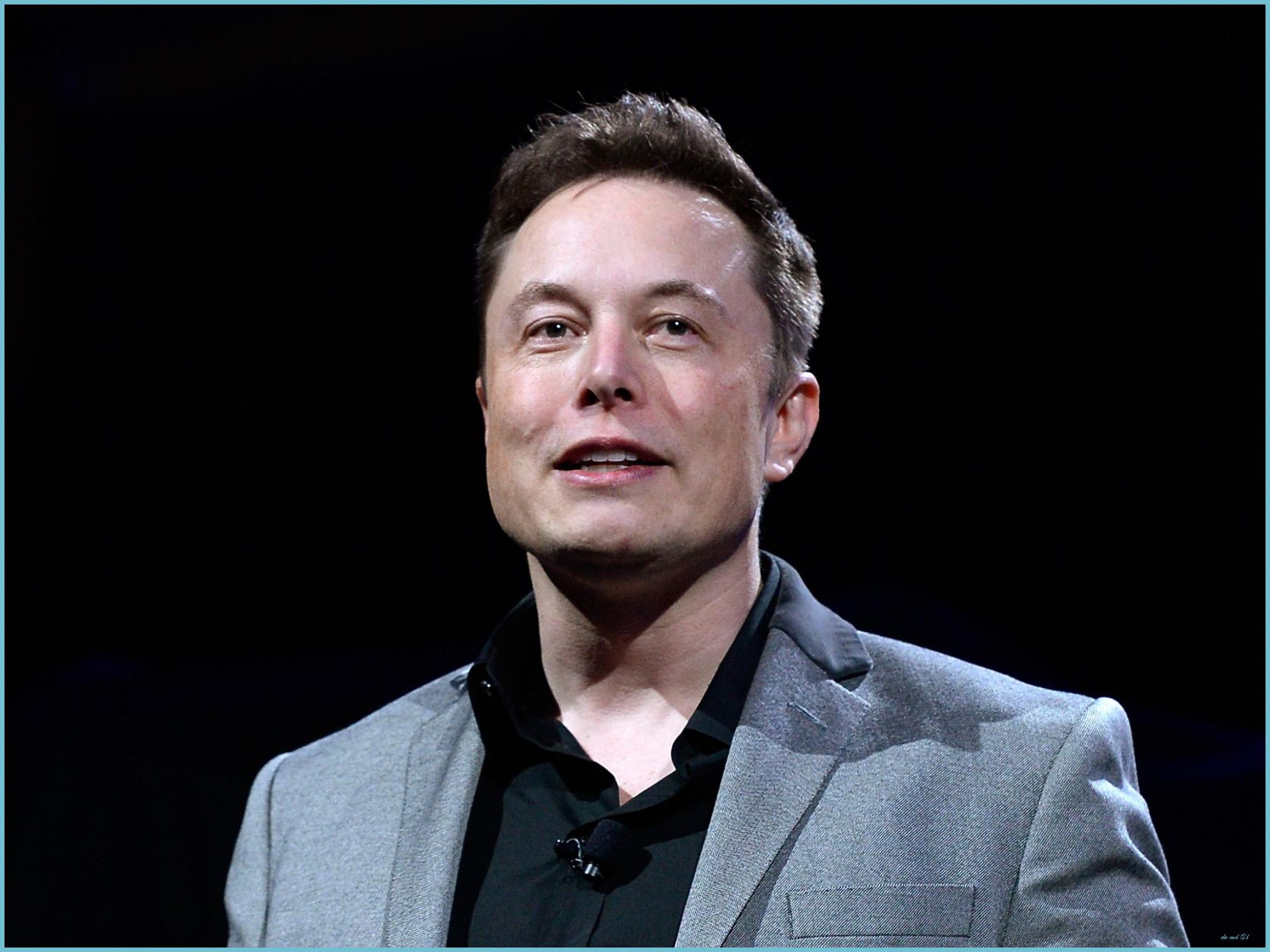 Elon Musk, CEO of Tesla and SpaceX, speaking at an event