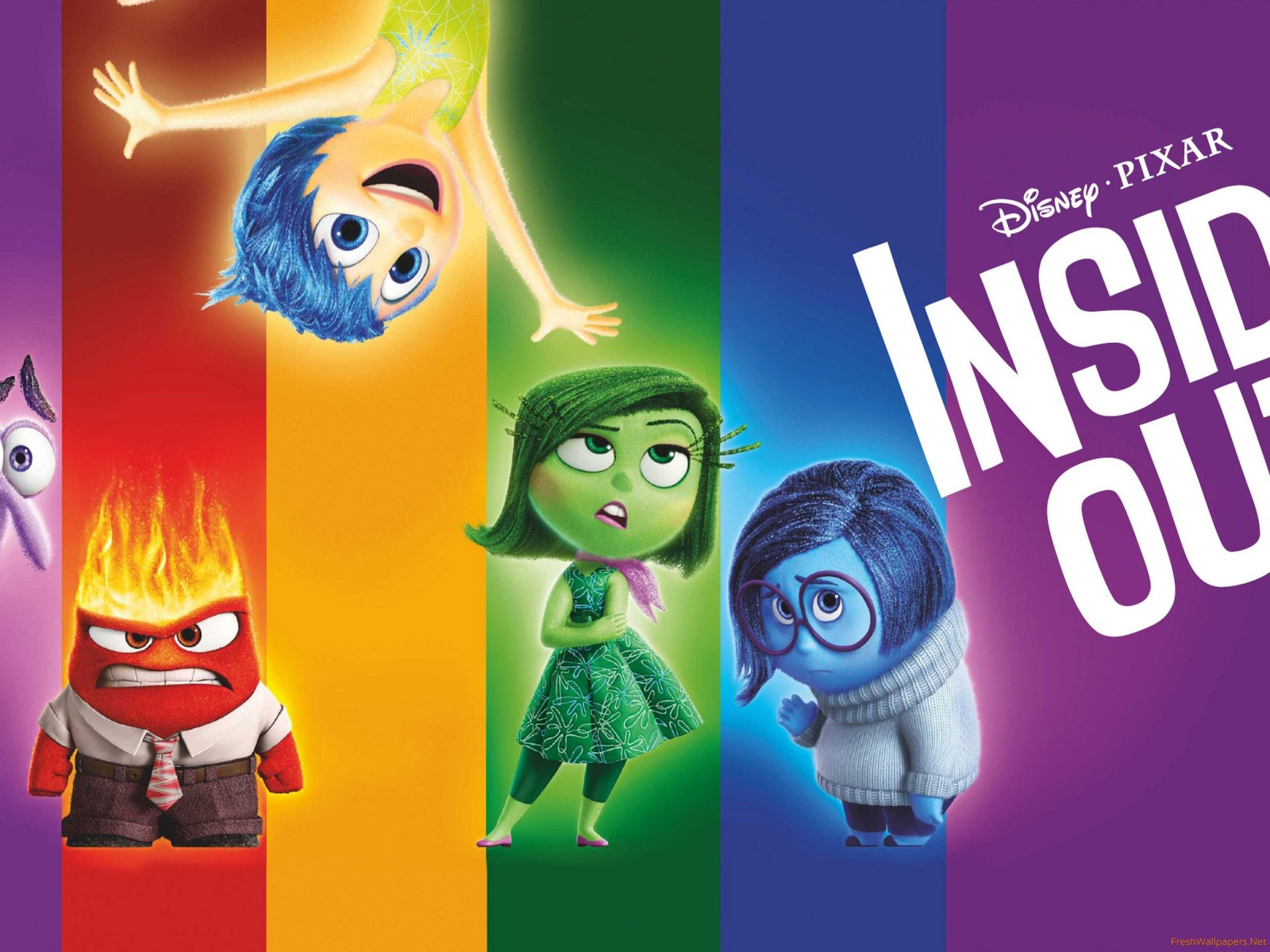 Free download Inside Out 2015 Movie Poster wallpapers Freshwallpapers