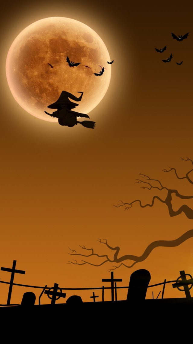 Background Halloween iPhone Wallpaper Se